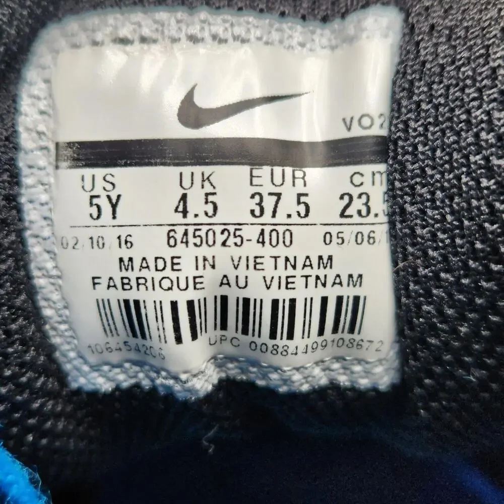 Nike SB Mogan Mid 2 Boys Size 5Y Blue Black‎